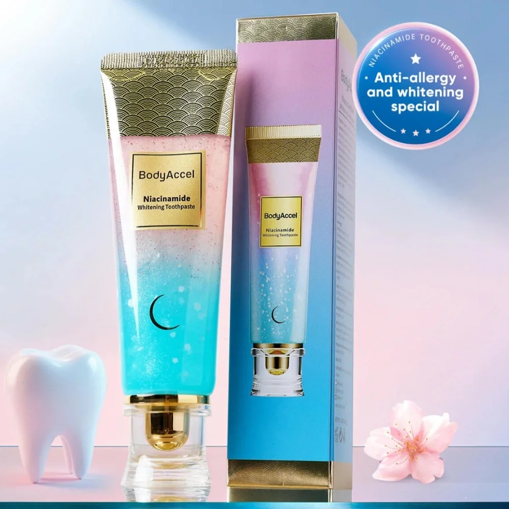 BodyAccel Niacinamide Whitening Toothpaste